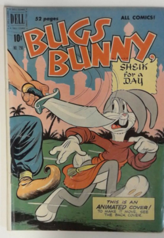 Four Color # 298  VG  Bugs  Bunny Comic Comics book