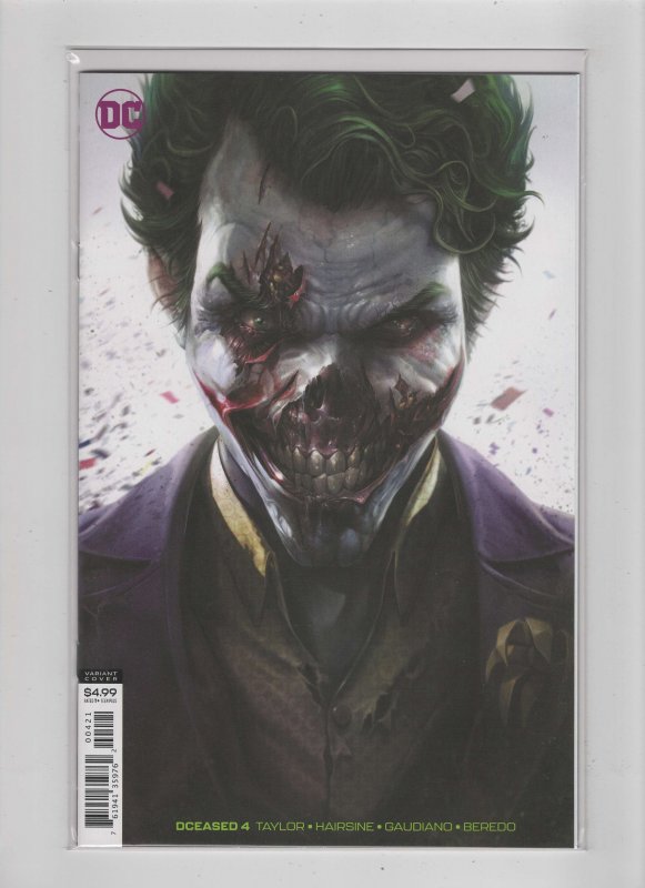 DCeased #1 thru 6  Mattina Covers (2019)