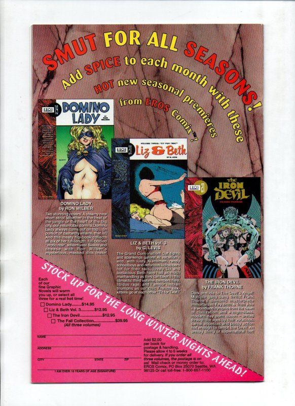 Bondage Confessions #1 - Dementia - Eros Comix - 1995 - VF/NM