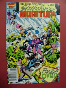STRIKEFORCE MORITURI #4    (9.0 to 9.4 or better)  MARVEL COMICS