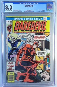 DAREDEVIL (1964) 131 CGC 8.0 1ST APPEARANCE BULLSEYE (SLAB GRADE)
