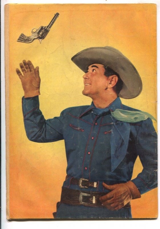 Johnny Mack Brown #6 1951- Dell-B-western  film star photo covers-Jesse Marsh...