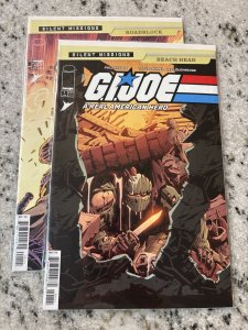 2 GI Joe Silent Missions Image Comic Books # 1 NM Beach Head Roadblock 6 J434