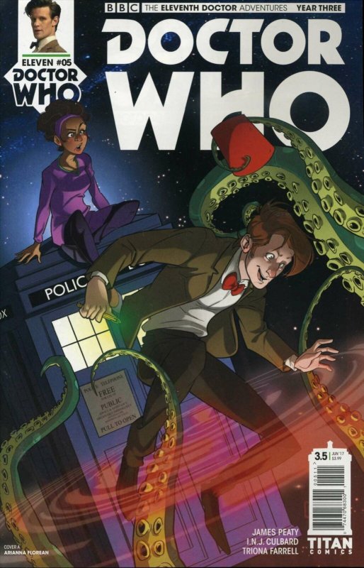 Doctor Who: The Eleventh Doctor Year Three #5A VF/NM; Titan | we combine shippin 