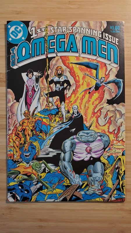 The Omega Men 1 1983 Dc Comics Comic Books Bronze Age Dc Comics