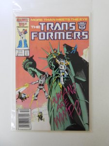 The Transformers #23 Newsstand Edition (1986)