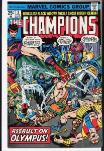 The Champions #3 (1976) The Champions