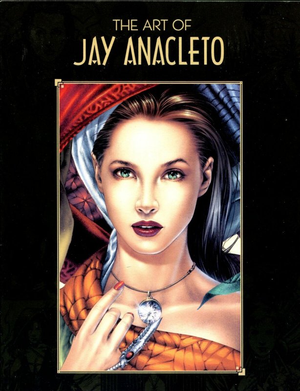 Art Of Jay Anacleto #1 1980-1st issue & printing-Spicy Good Girl Art-FN