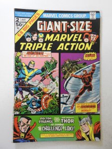 Giant-Size Marvel Triple Action #2 (1975) FN- Condition!