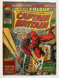 (1976) Captain Britain #8 1st Elizabeth Braddock (Psylocke)! Marvel UK