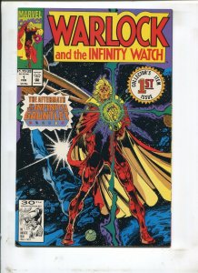 WARLOCK & THE INFINITY WATCH #1 JUDGMENT! (9.2) 1992
