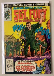 Sgt. Fury Howling Commandos #166 Marvel Reprint North Africa story 6.0 FN (1981)