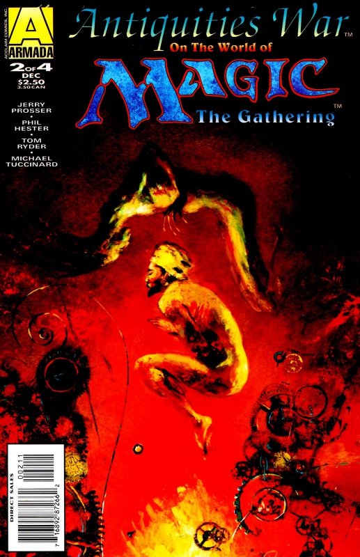 MAGIC THE GATHERING: ANTIQUITIES WAR #02 (1995) GEORGE PRATT | DIRECT SALE