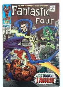 Fantastic Four (1961 series)  #65, Fine- (Actual scan)