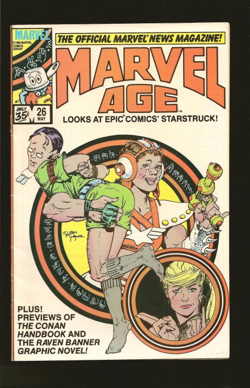 Marvel Comics Marvel Age #26 May (1985)