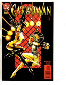 Lot Of 10 Catwoman DC Comic Books Annual 1 3 + 21 22 23 24 25 26 27 32 CR23