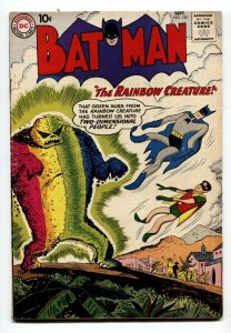 BATMAN #134-RAINBOW CREATURE-10 CENT-SILVER-AGE DC 1960 VG