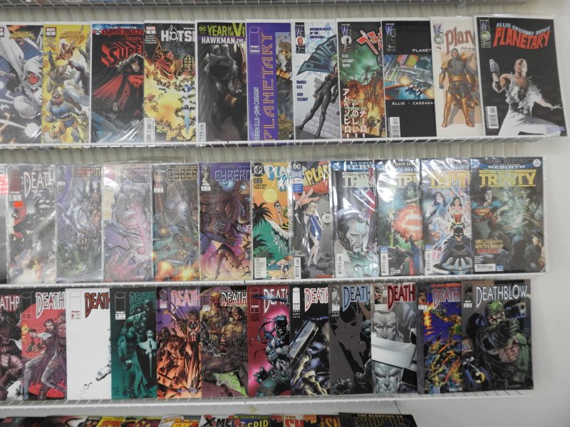 Huge Lot 170+ Comics  W/ Sandman, Deathblow, Trinity+ Avg VF Condition!!