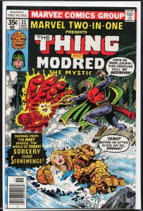 Marvel Two-in-One #33 (1977) Modred the Mystic