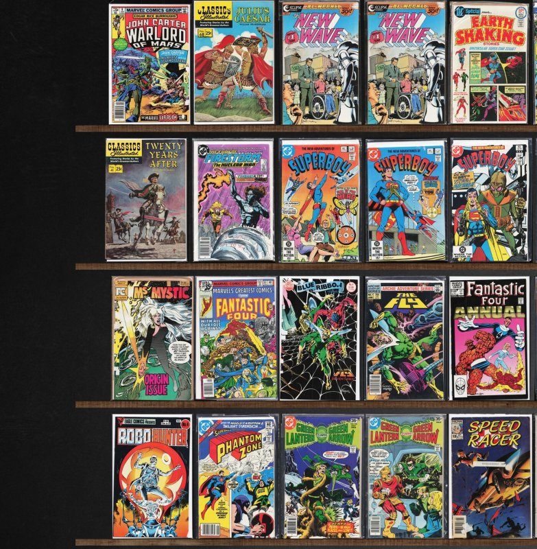 Huge Lot 140+ Comics with Superman, Green Lantern & More!