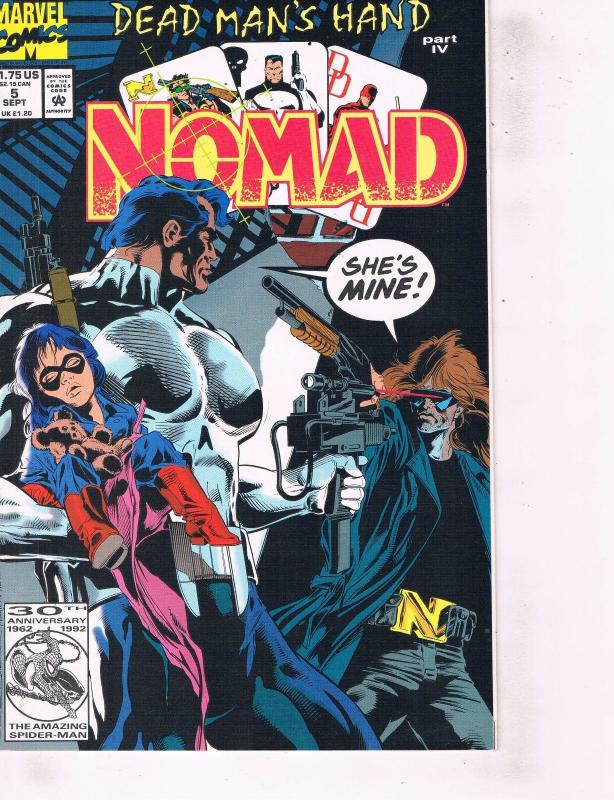 Lot Of 2 Marvel Comic Books Nomad #5 and #6 Ironman  ON4