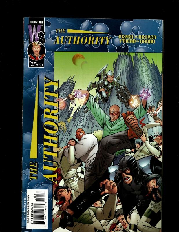 Lot of 10 Authority Comic Books #21 22 23 24 25 26 27 28 29, Annual 2000 J54