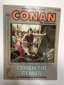 Marvel Graphic Novel (1987) Conan The Barbarian Conan The Reaver Don Kraar