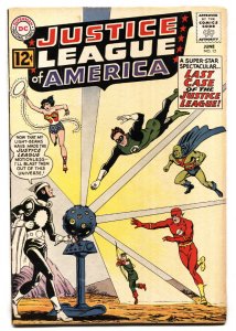 JUSTICE LEAGUE OF AMERICA #12-SUPERMAN-BATMAN-FLASH-WONDER WOMAN-1962 VG+