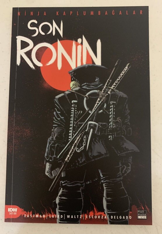 TMNT:  THE LAST RONIN 1-5 (TURKISH EDITIONS) - SUPER RARE LIMITED TO 150 SETS