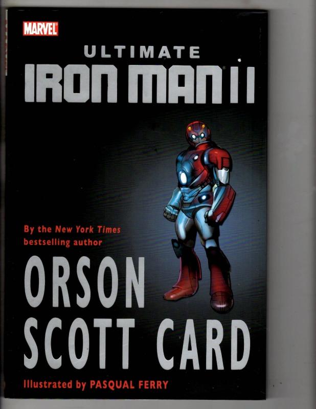 Ultimate Iron Man 2 HARDCOVER Marvel Comics Graphic Novel Orson Scott Card J290