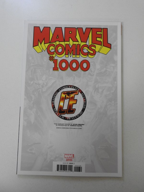 Marvel Comics #1000 Brown Cover (2019) Beautiful NM Condition!