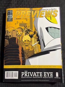 2015 Oct PREVIEWS Comic Magazine FN 6.0 Harley Quinn & Wonder Woman
