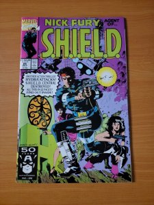 Nick Fury Agent of Shield #25 Direct Market Edition ~ NEAR MINT NM ~ 1991 Marvel