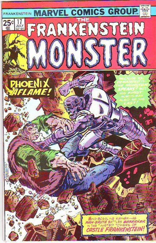 Frankenstein, the Monster of #17 (Jul-75) NM- High-Grade Frankenstein