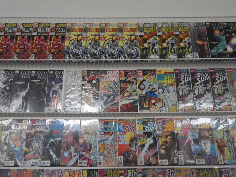Huge Lot 130+ All Silver Surfer Comics!!! Avg VF+ Condition!