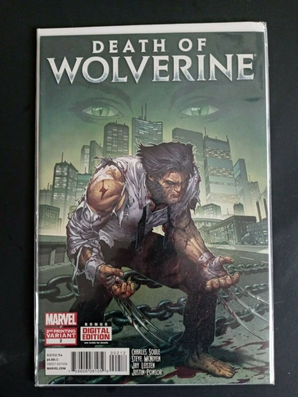 DEATH OF WOLVERINE   #2 OF 4  2014  MARVEL   /  UNREAD  /  HIGH QUALITY