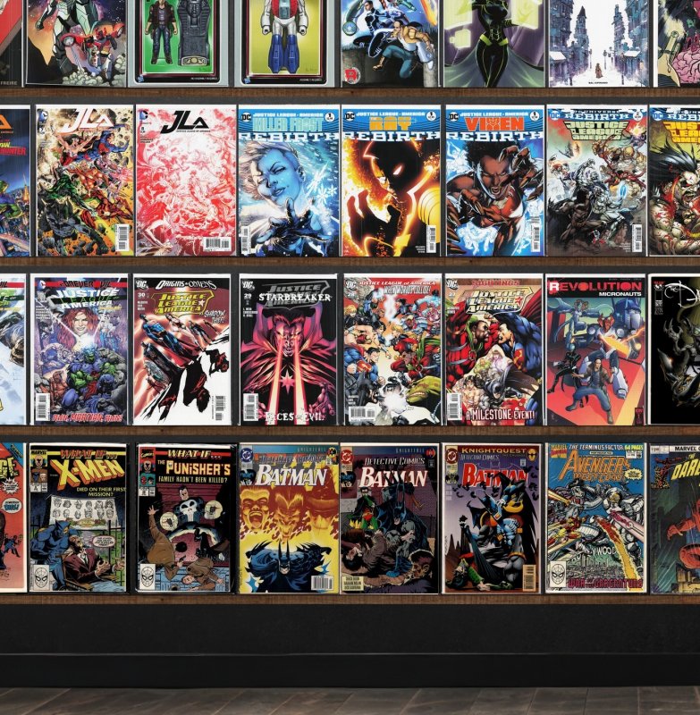 Huge Lot 150+ Comics with Batman, Detective Comics, Micronauts, Mph & More!