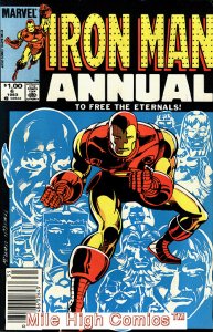 IRON MAN ANNUAL (1970 Series) #6 NEWSSTAND Very Fine Comics Book