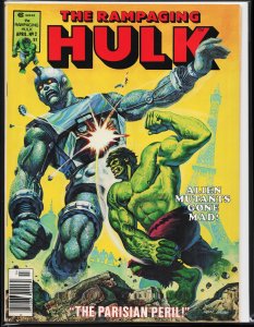Rampaging Hulk #2 (1977) Hulk