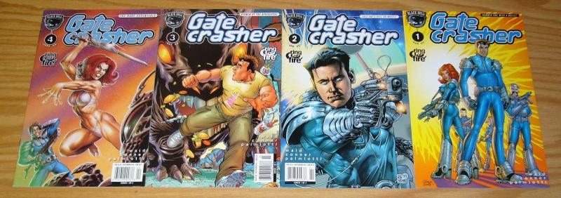 Gatecrasher: Ring of Fire #1-4 VF/NM complete series - mark waid/amanda conner A