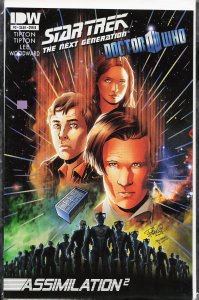 Star Trek: The Next Generation - Doctor Who: Assimilation² #3 Cover B - Elen...