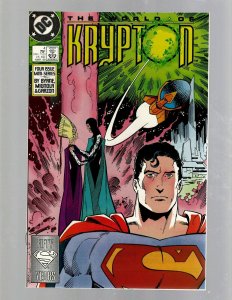 11 Comics The Man of Steel 1 1 2 3 4 5 6 The World of Krypton 1 2 3 4 SB2