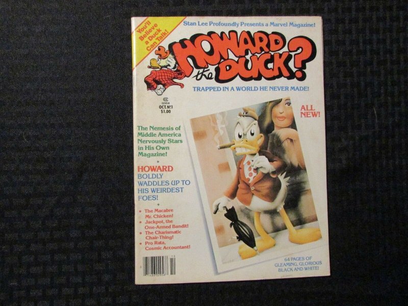1979 HOWARD THE DUCK Magazine #1 FN 6.0 Michael Golden