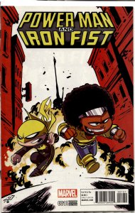 Power Man and Iron Fist #1 Young Cover (2016) Power Man and Iron Fist