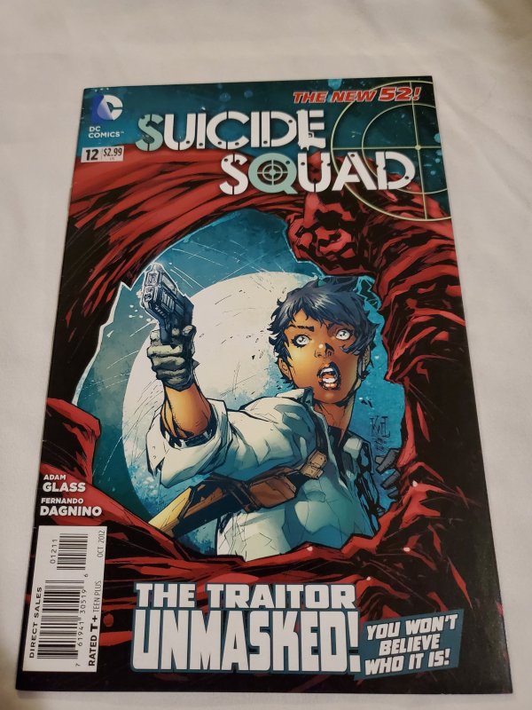 Suicide Squad 12 Near Mint Cover by Ken Lashley