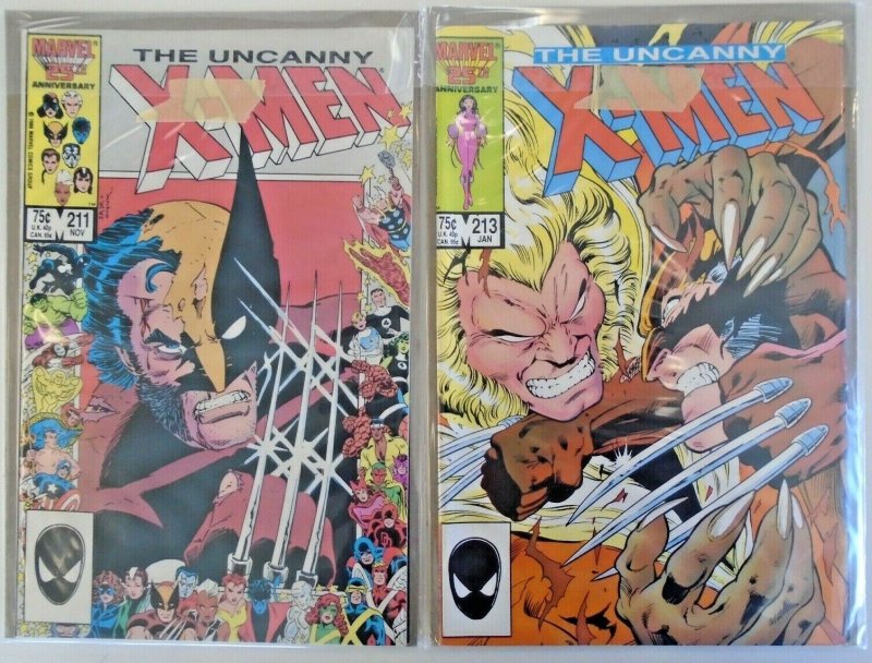 *Uncanny X-Men #200-219 (20 books) - HIGH GRADE