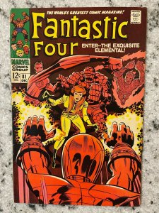 Fantastic Four # 81 VF/NM Marvel Comic Book Thing Human Torch Dr. Doom RD1