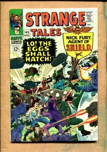 Strange Tales #145 - Lo! The Eggs Shall Hatch! - 1966 (Grade 7.0)  WH
