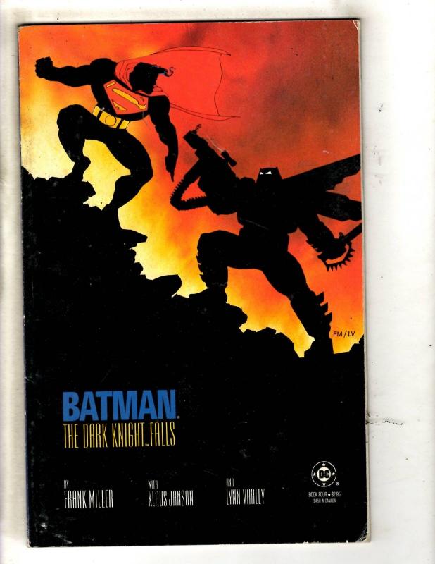 Batman The Dark Knight Falls # 4 VG/FN DC Comic Book 1st Print Superman J321