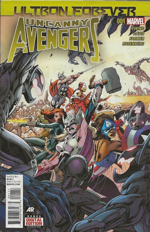 Uncanny Avengers: Ultron Forever (2015) - NM+